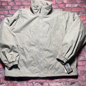 Columbia Jacket Adult XL Beige Brown Vertex Insulated Outdoors Hiking Coat NEW